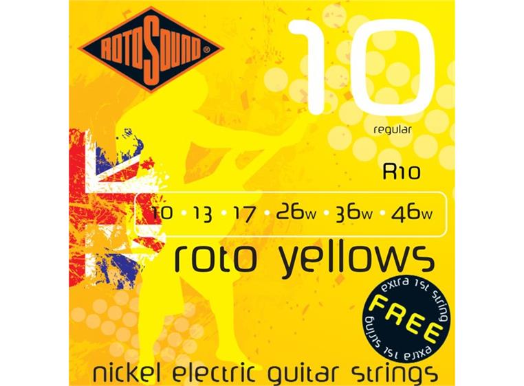 Rotosound R-10 Roto Yellows (010-046)